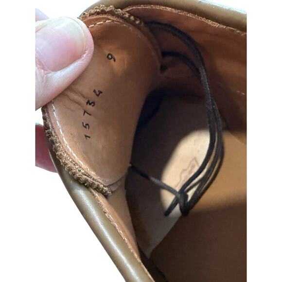 Polo Ralph Lauren Men’s NEW US 9 Suede Brown Brenton Dress Shoe - Picture 8 of 11